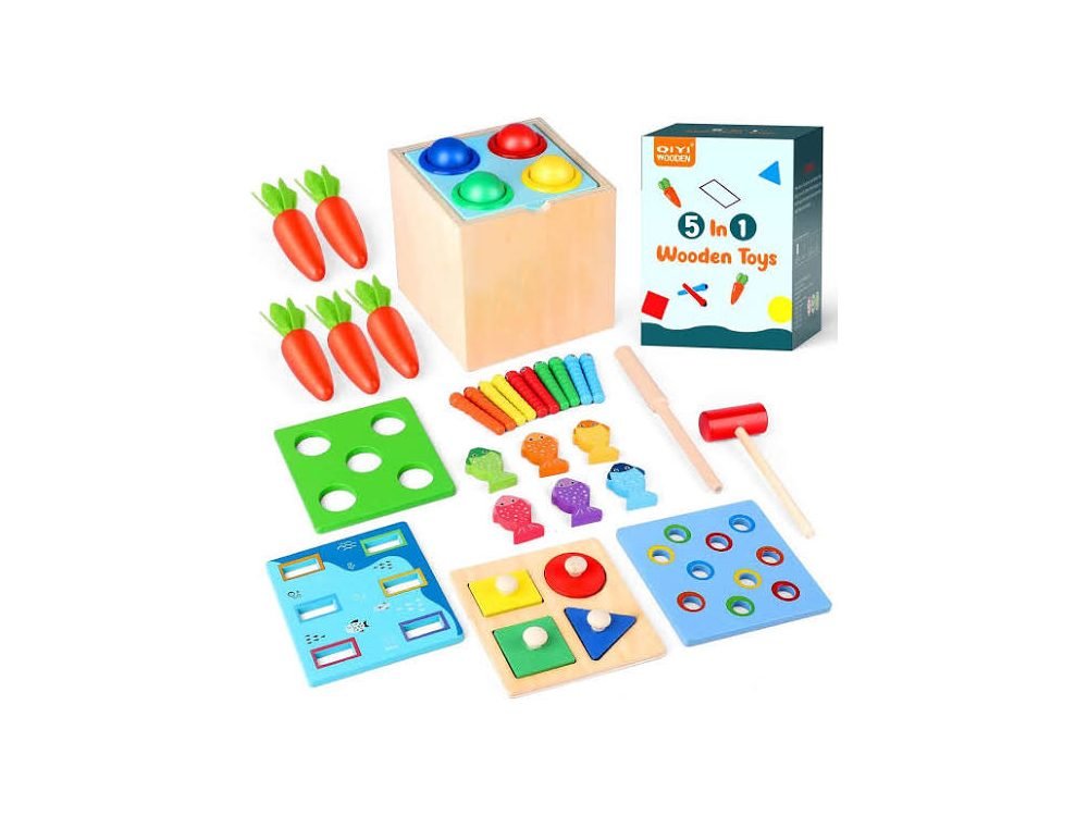 5-in-1 Montessori Toy Set — wholesale from HBR Enterprises, Mysuru