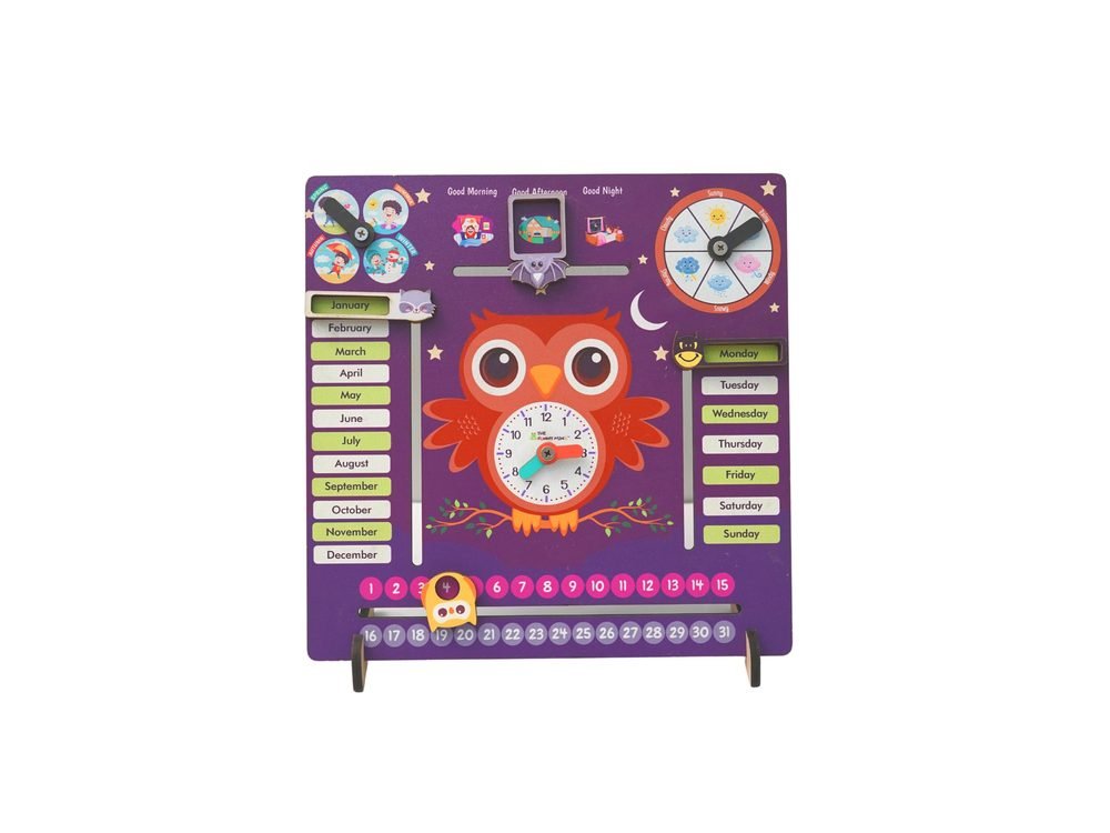 Owl Calendar & Weather Board — wholesale from HBR Enterprises, Mysuru