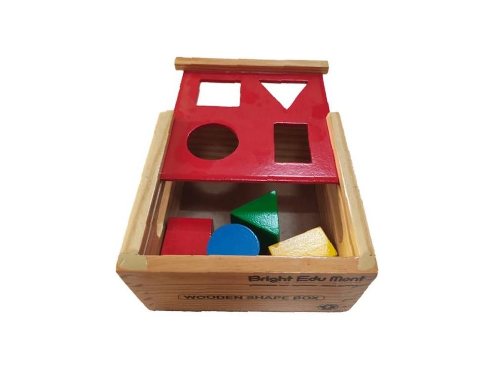 Wooden Shape Sorter Box — wholesale from HBR Enterprises, Mysuru